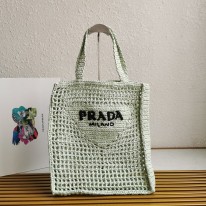 프라다 라피아 그물백 1BG393