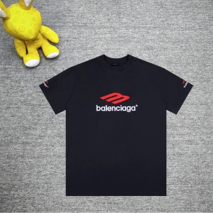 발렌시아가 남녀공용 반팔티