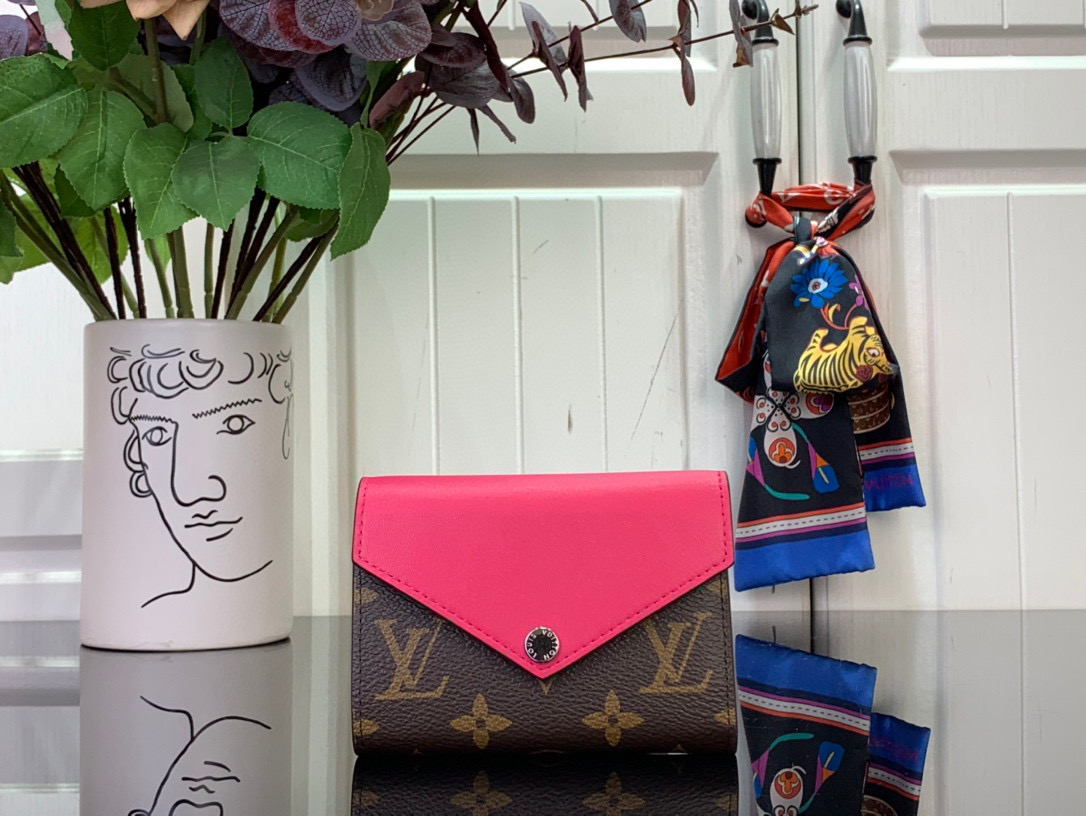 루이비통 여자 반지갑 m12392