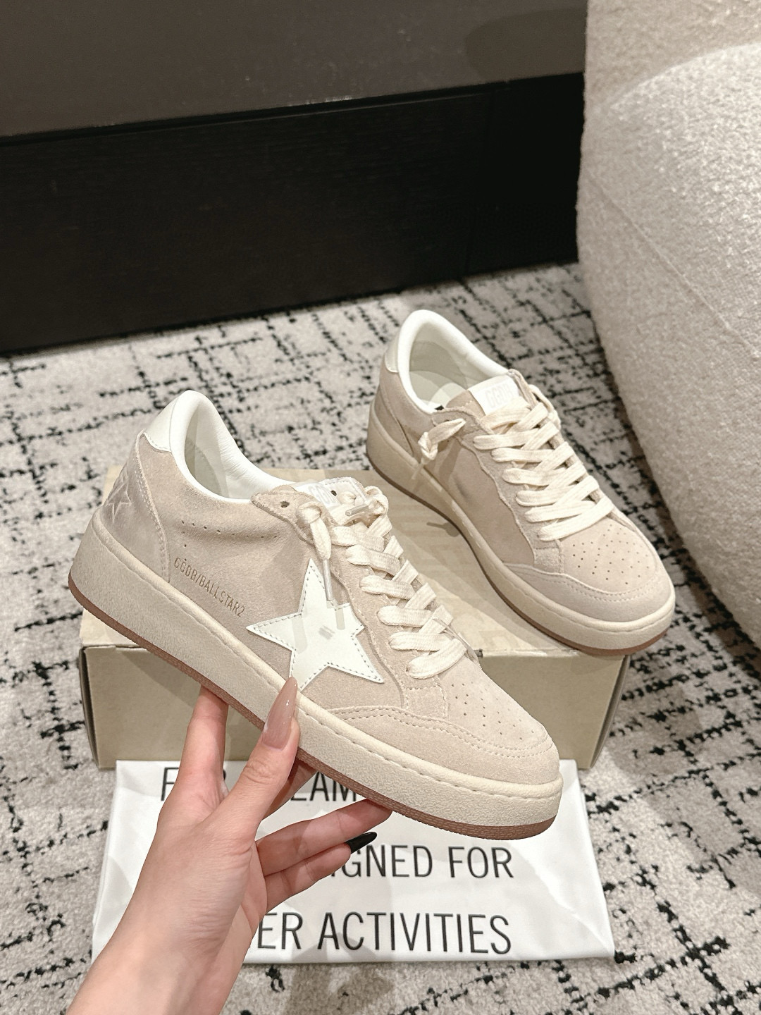 골든구스 3.5cm 여자 스니커즈 신발 운동화