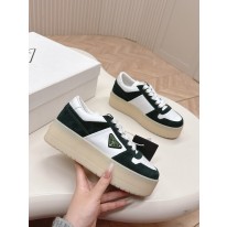 프라다 5cm 여자 스니커즈 신발 운동화
