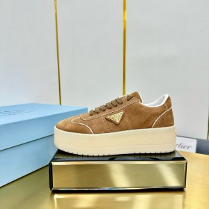 프라다 5cm 여자 스니커즈 신발 운동화