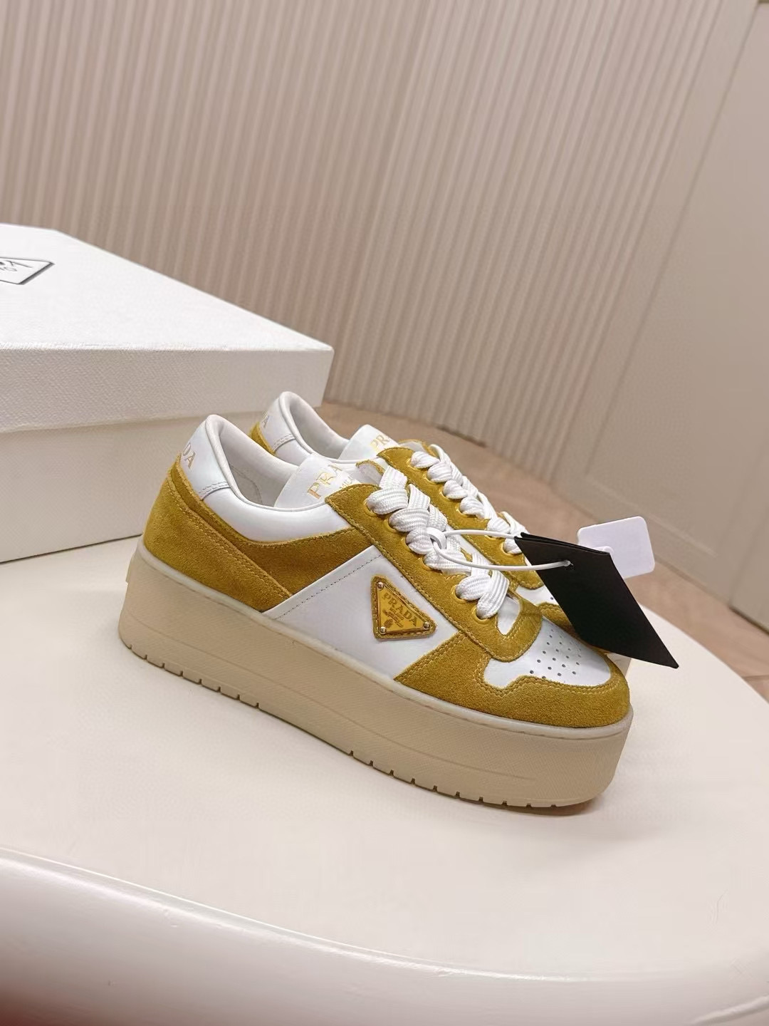 프라다 5cm 여자 스니커즈 신발 운동화