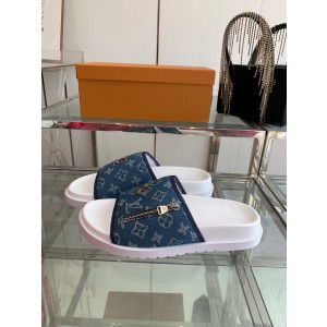 루이비통 남여 공용 슬리퍼