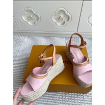 루이비통 여자 샌들 7.5cm