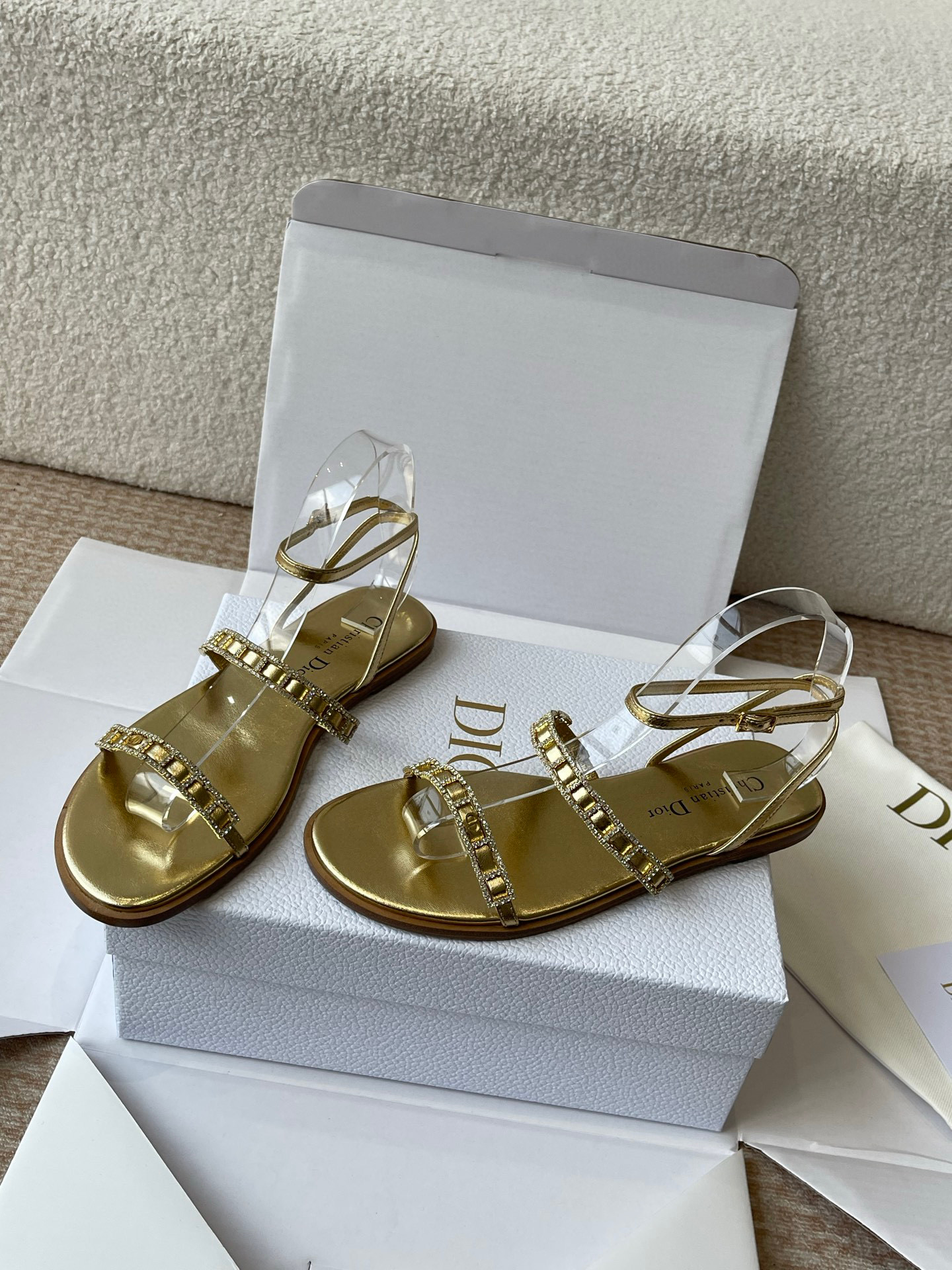 디올 여자 샌들