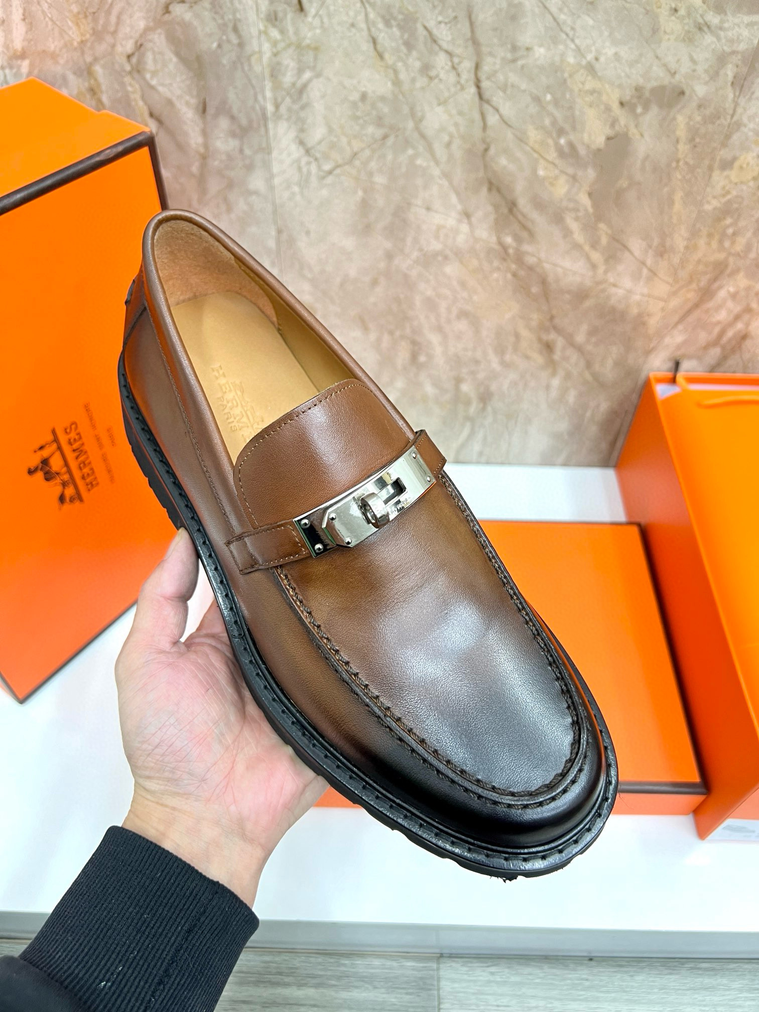 에르메스 남자 구두