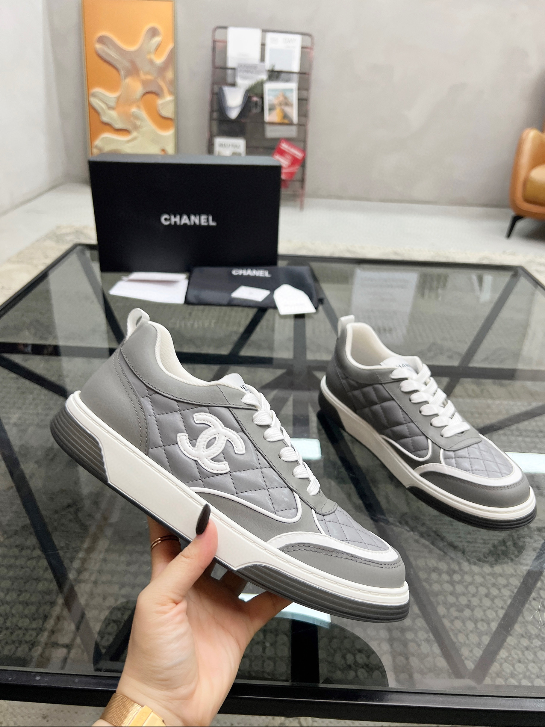 샤넬 남자 신발 운동화 스니커즈