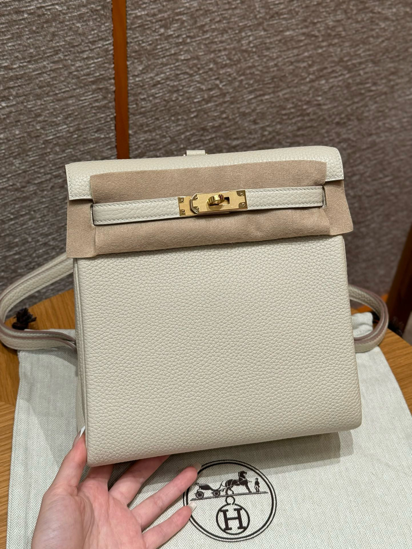 에르메스 켈리 아도 백팩