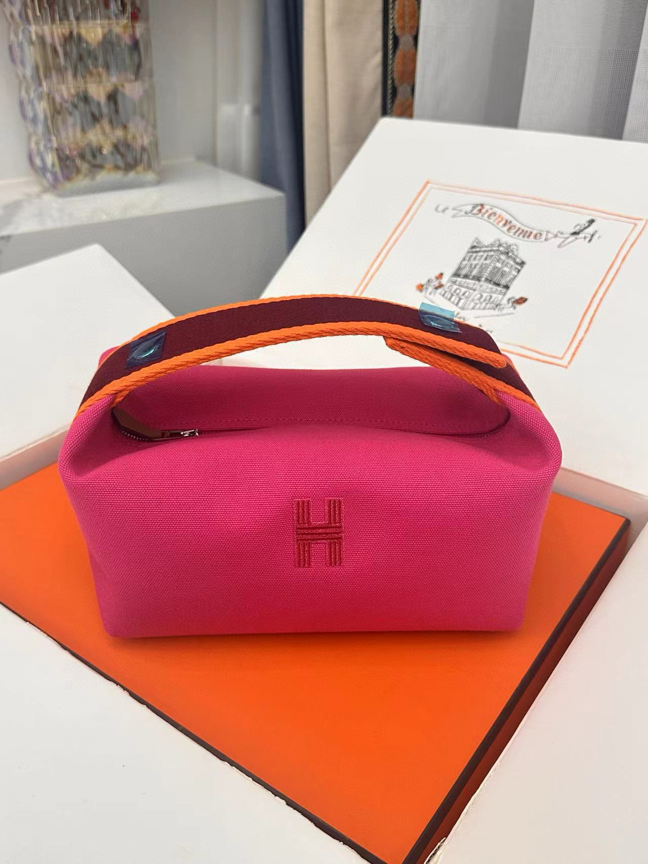 에르메스 브리드 어 브랙 파우치가방