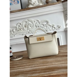 에르메스 켈리 미니 2424 에버컬러가죽/스위프트가죽 여자가방