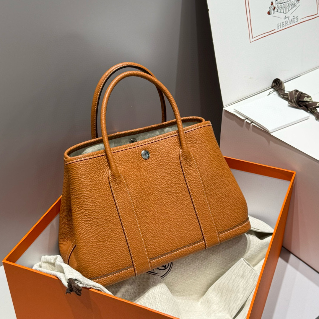 에르메스 가든파티 36cm 토고가죽 여자가방