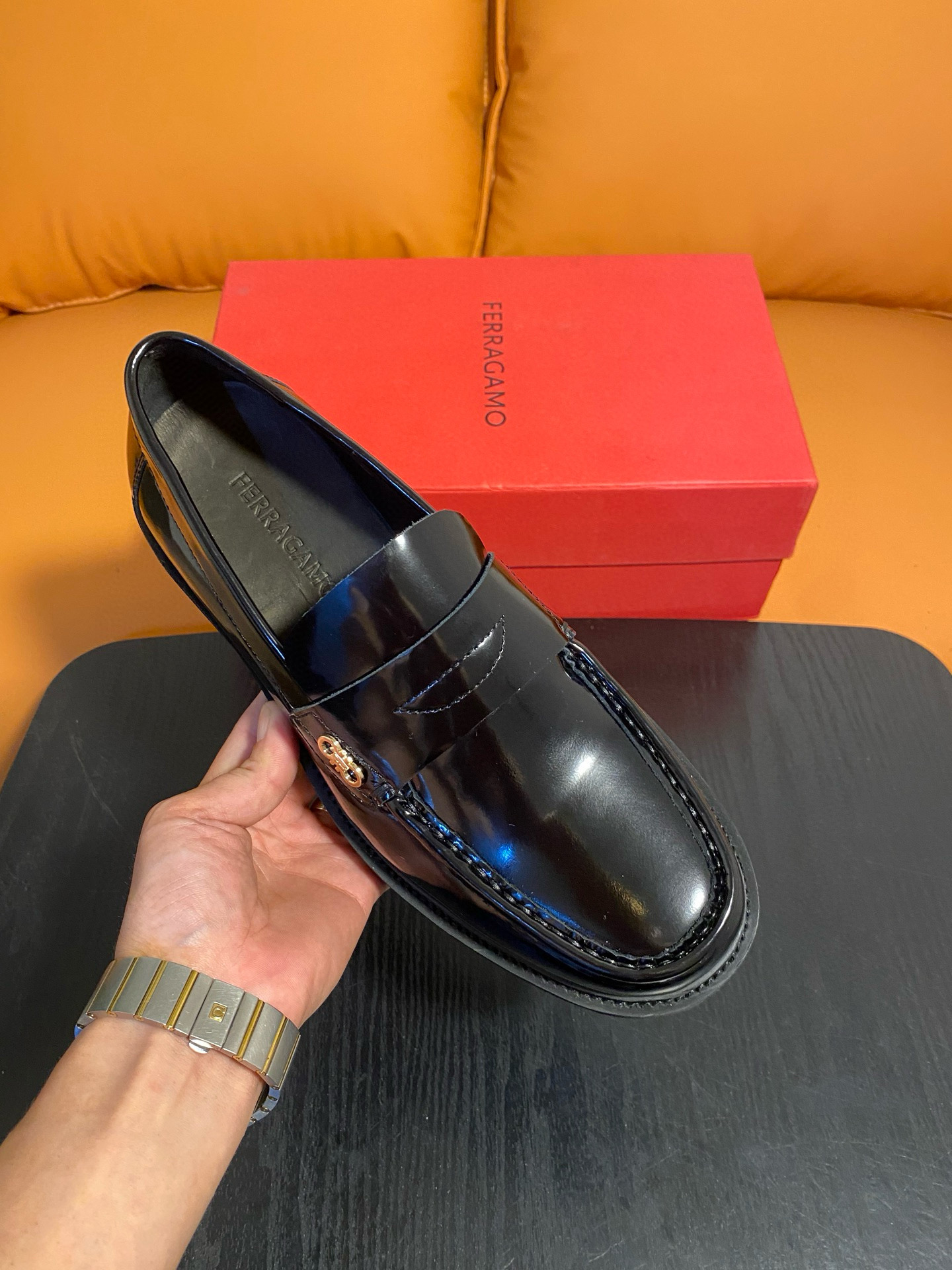페라가모 남자 구두