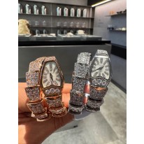 불가리 미러급 여자시계