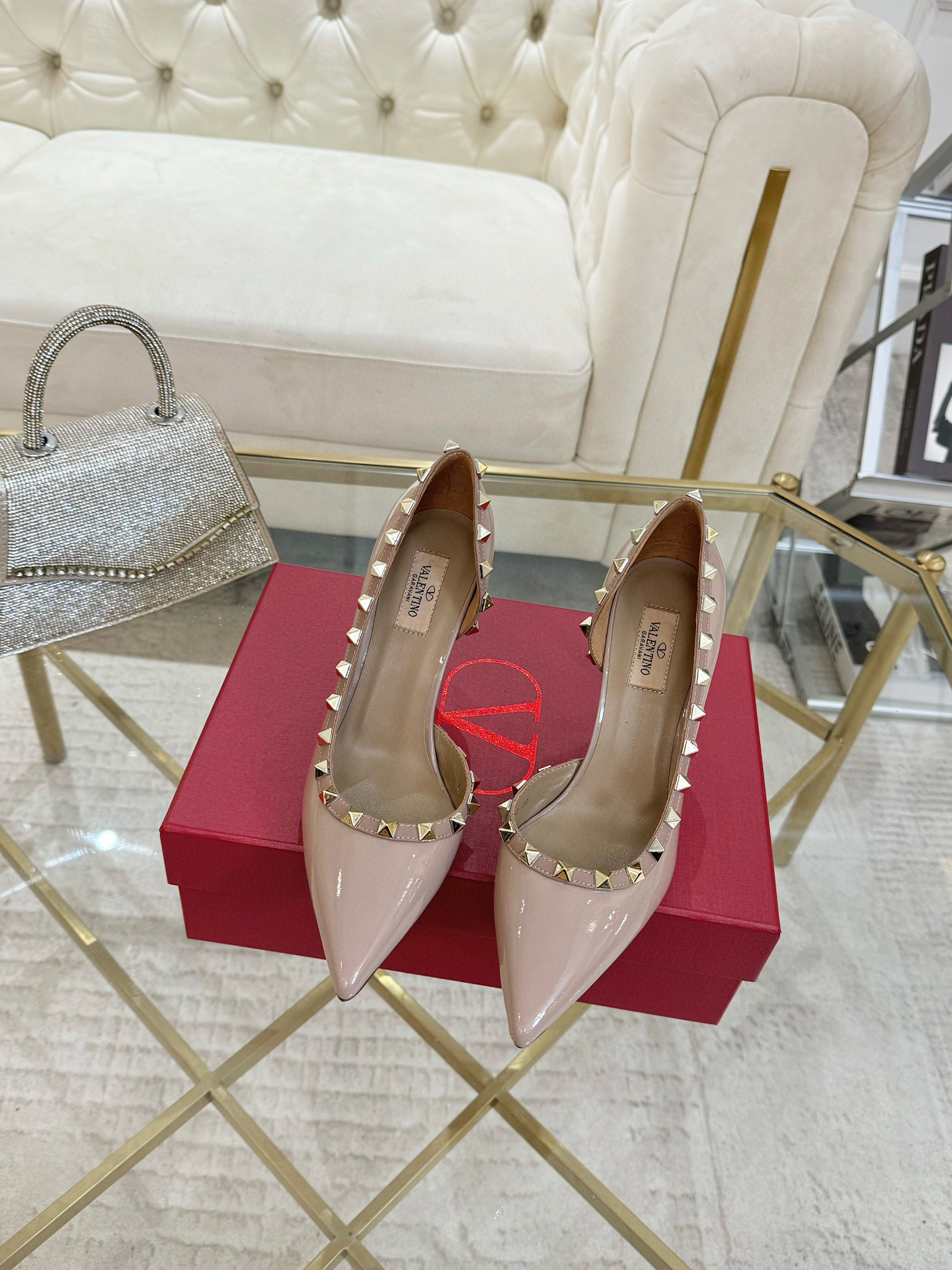 발렌티노 9cm 여자 신발 구두