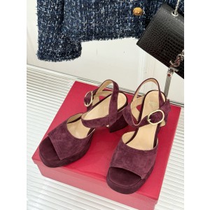 발렌티노 9cm 여자 샌들