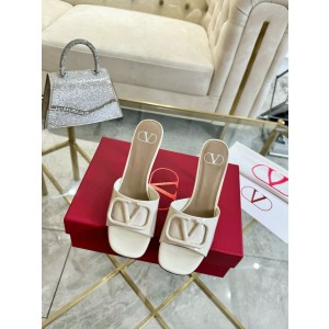 발렌티노 9cm 여자 슬리퍼