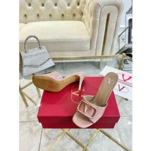 발렌티노 9cm 여자 슬리퍼