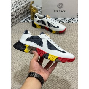 베르사체 남자 스니커즈 신발 운동화