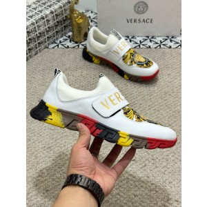 베르사체 남자 스니커즈 신발 운동화