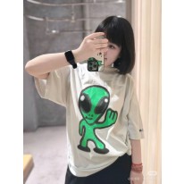 발렌시아가 남녀공용 반팔티