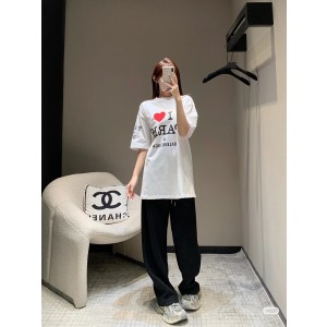 발렌시아가 남녀공용 반팔티