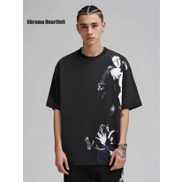 오프화이트 남녀공용 반팔티