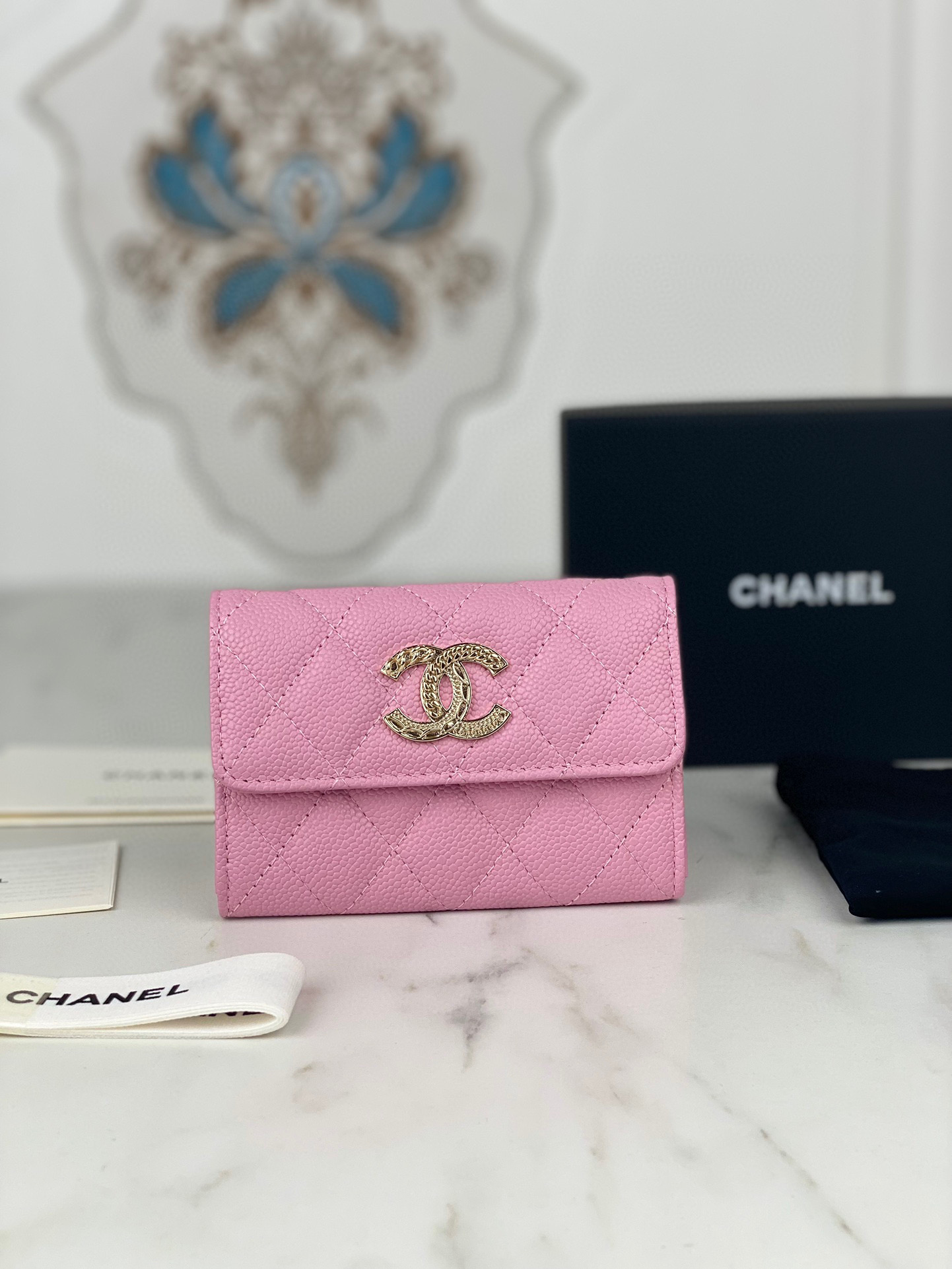 샤넬 AP3097 여자 카드지갑 머니클립