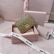 미우미우 5MC076 여자 카드지갑 머니클립