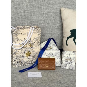 디올 S5132UWHC_M30G 여자 카드지갑 머니클립