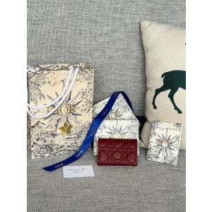 디올 S5132UWHC_M30G 여자 카드지갑 머니클립