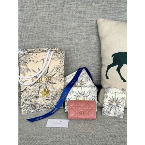 디올 S5132UWHC_M30G 여자 카드지갑 머니클립