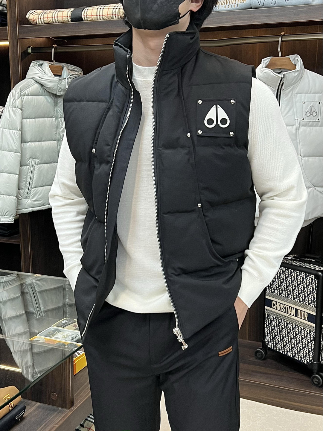 무스너클 남녀공용 조끼