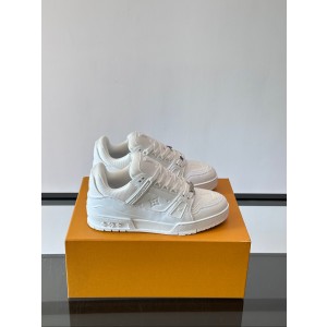 루이비통 트레이너 남녀공용 신발 운동화 스니커즈