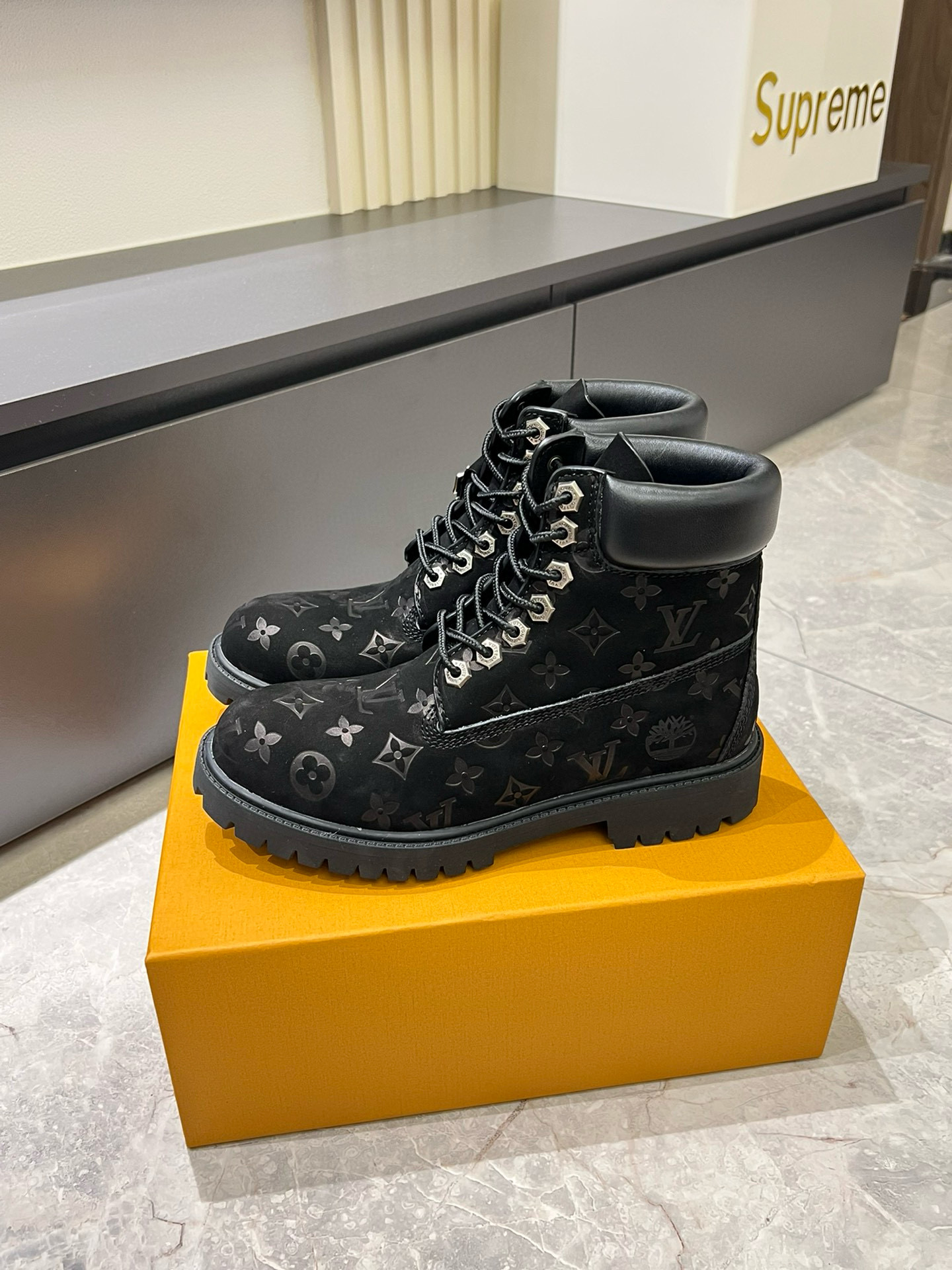 루이비통 3.5CM 남여공용 부츠