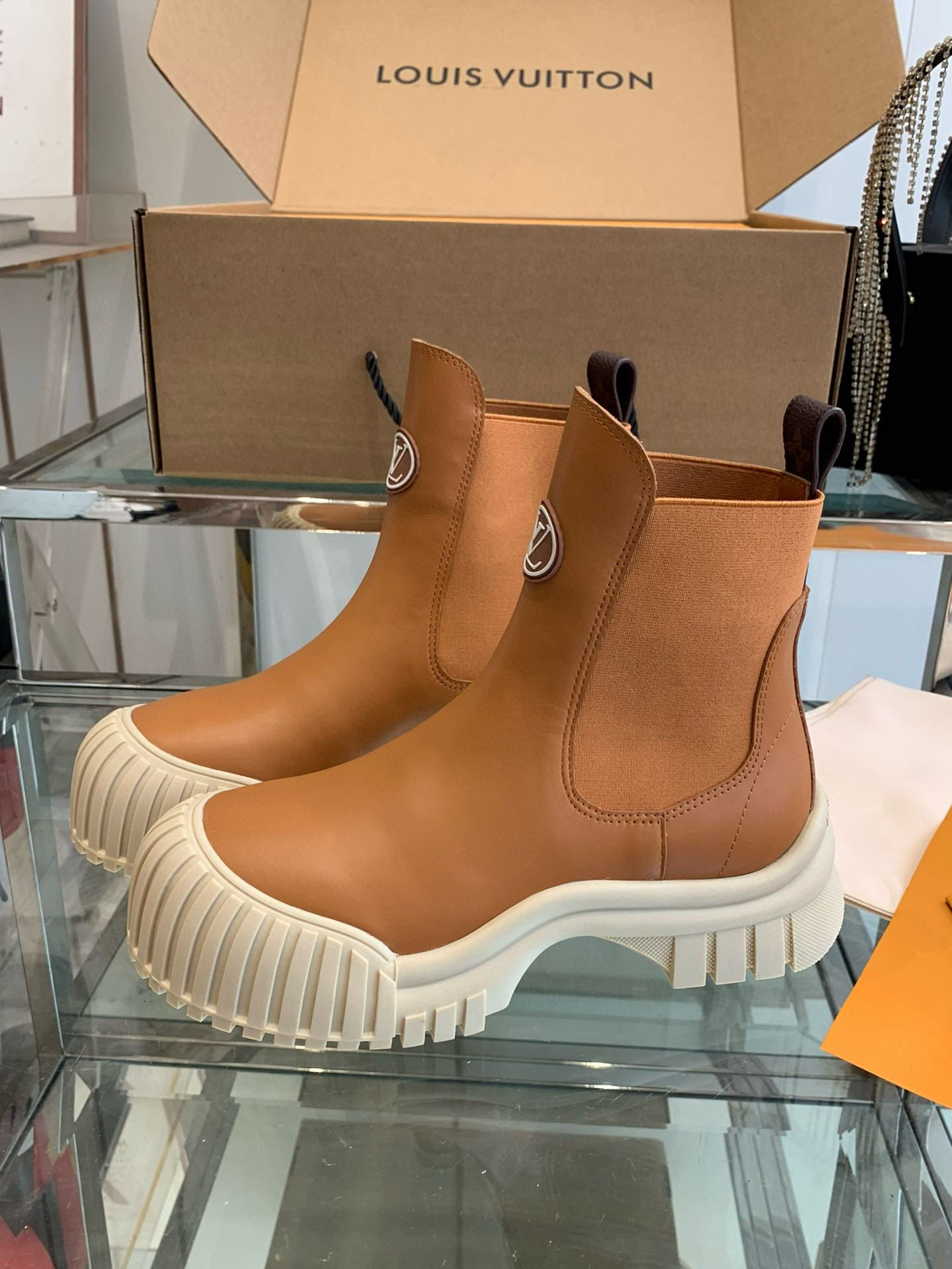 루이비통 여자 부츠