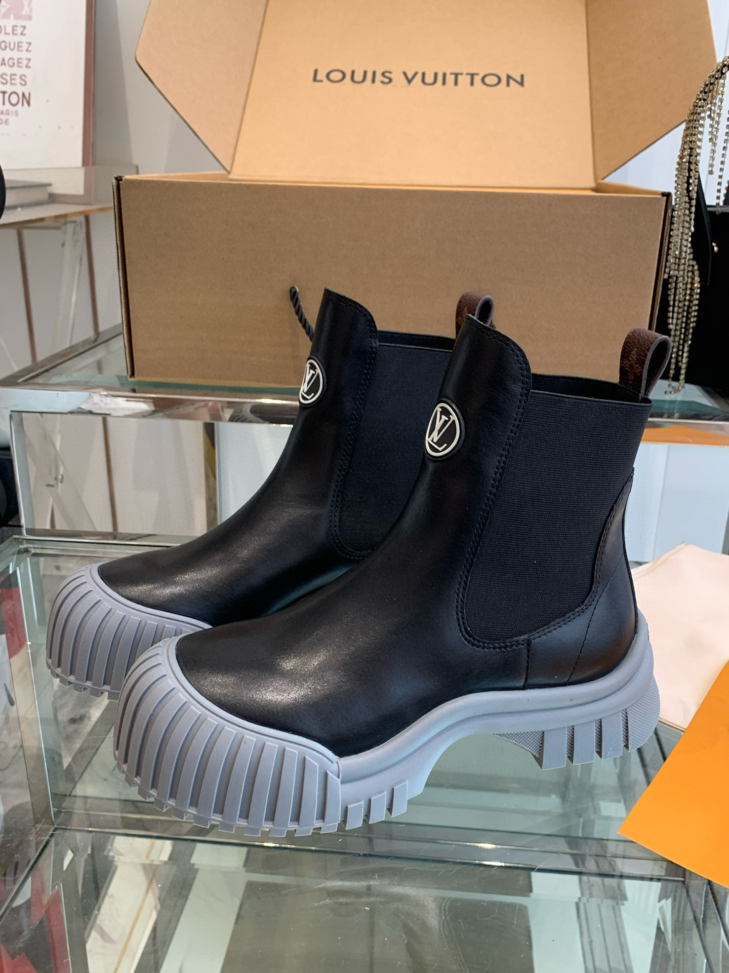 루이비통 여자 부츠