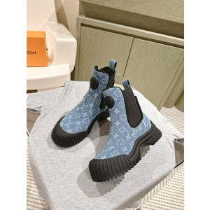 루이비통 5CM 여자 부츠