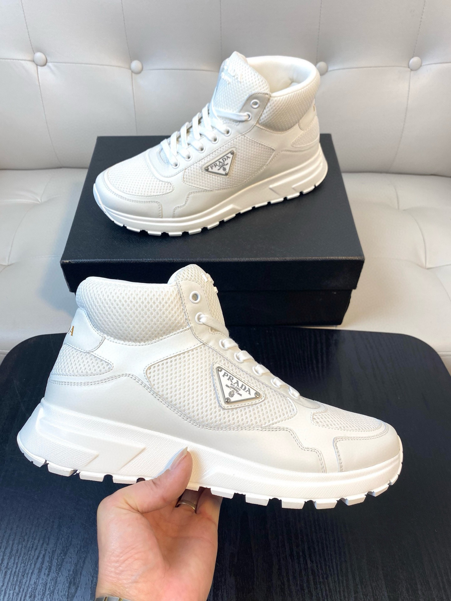 프라다 남자 부츠