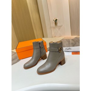 에르메스 6CM 여자 부츠