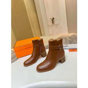 에르메스 6CM 여자 부츠