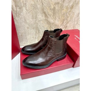 살바토레 페라가모 남자 부츠