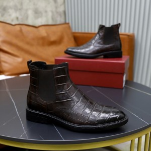 살바토레 페라가모 남자 부츠