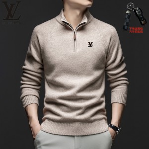 루이비통 2컬러 남자 니트