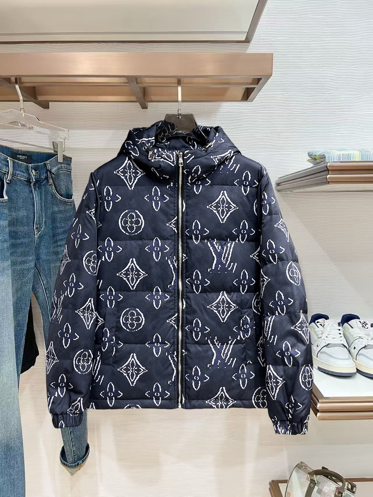 루이비통 남자 패딩