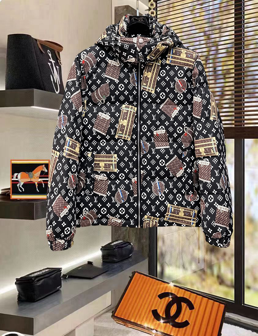 루이비통 남자 패딩