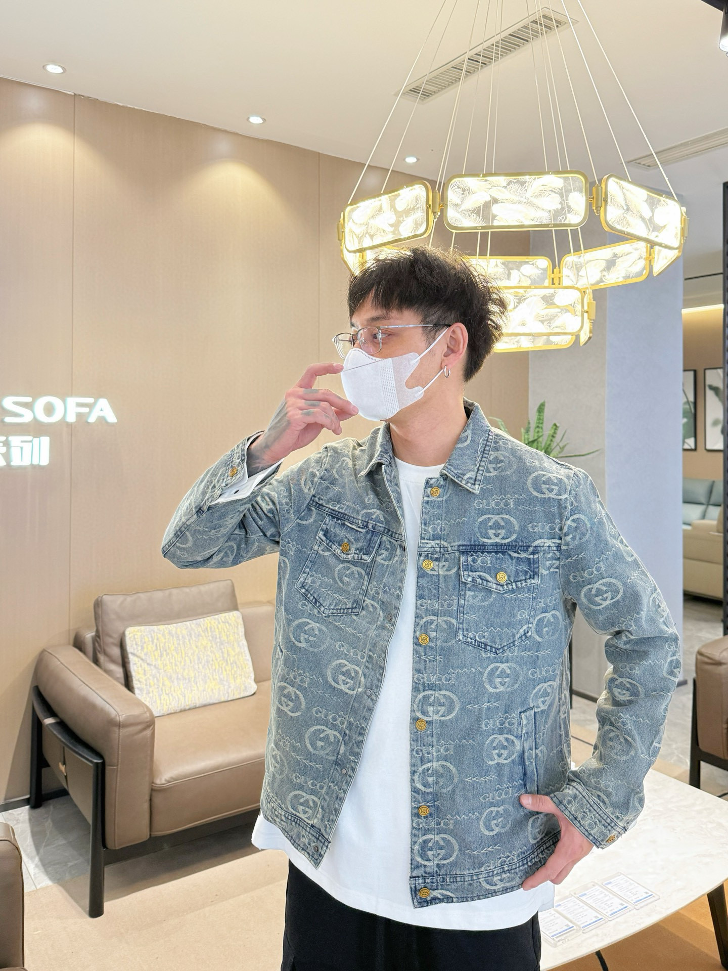 구찌 남자 자켓