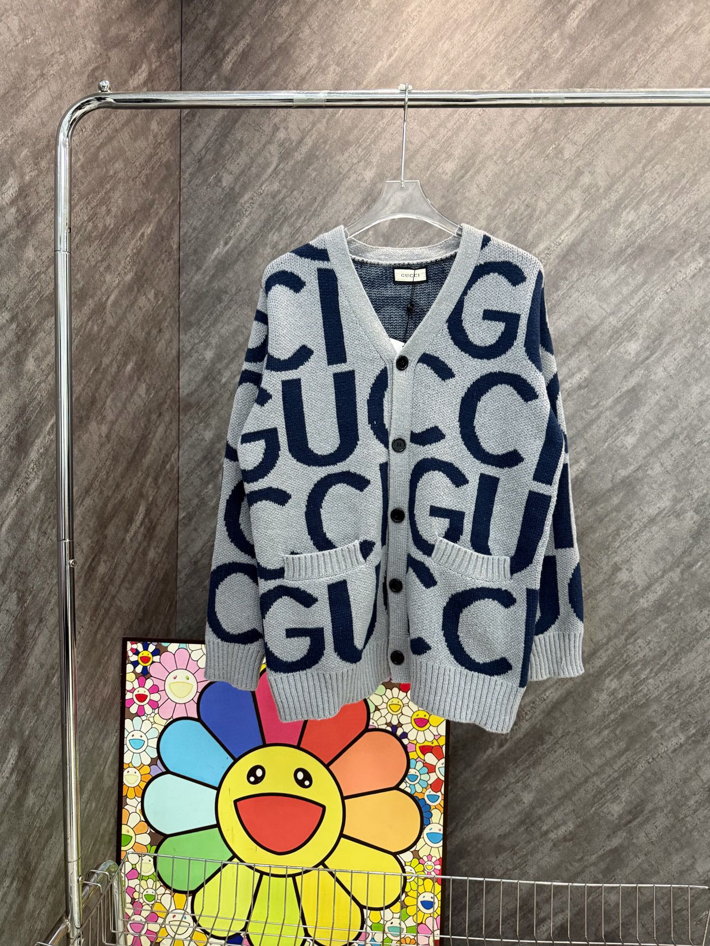 구찌 남자 가디건