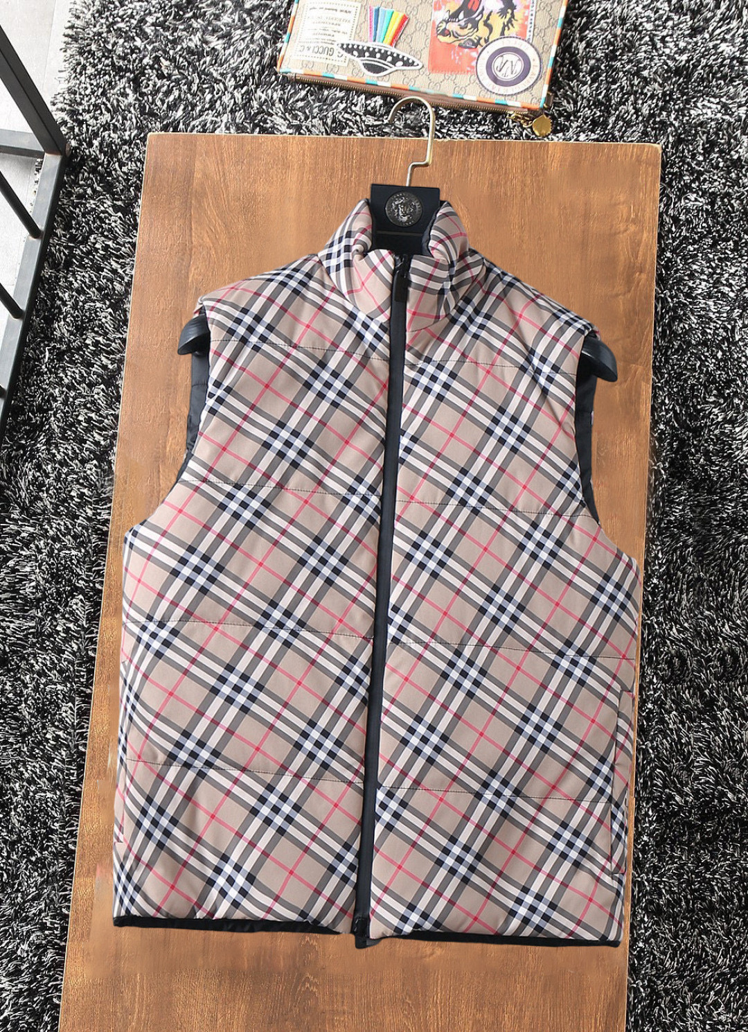 버버리 남자 조끼