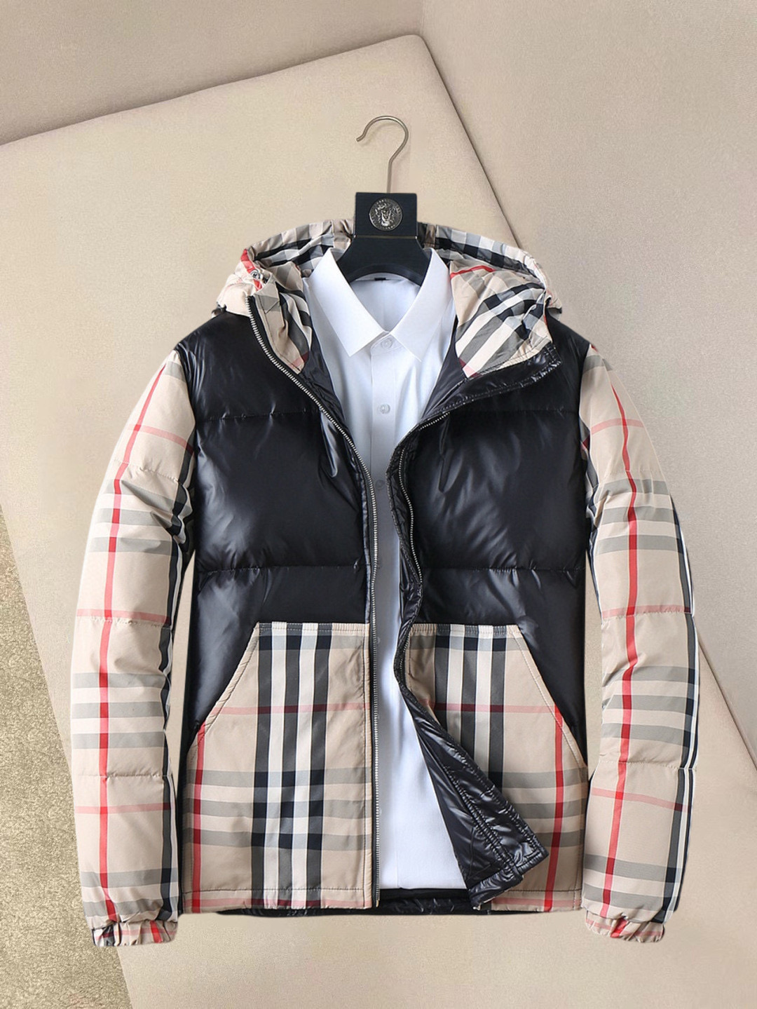 버버리 남자 패딩